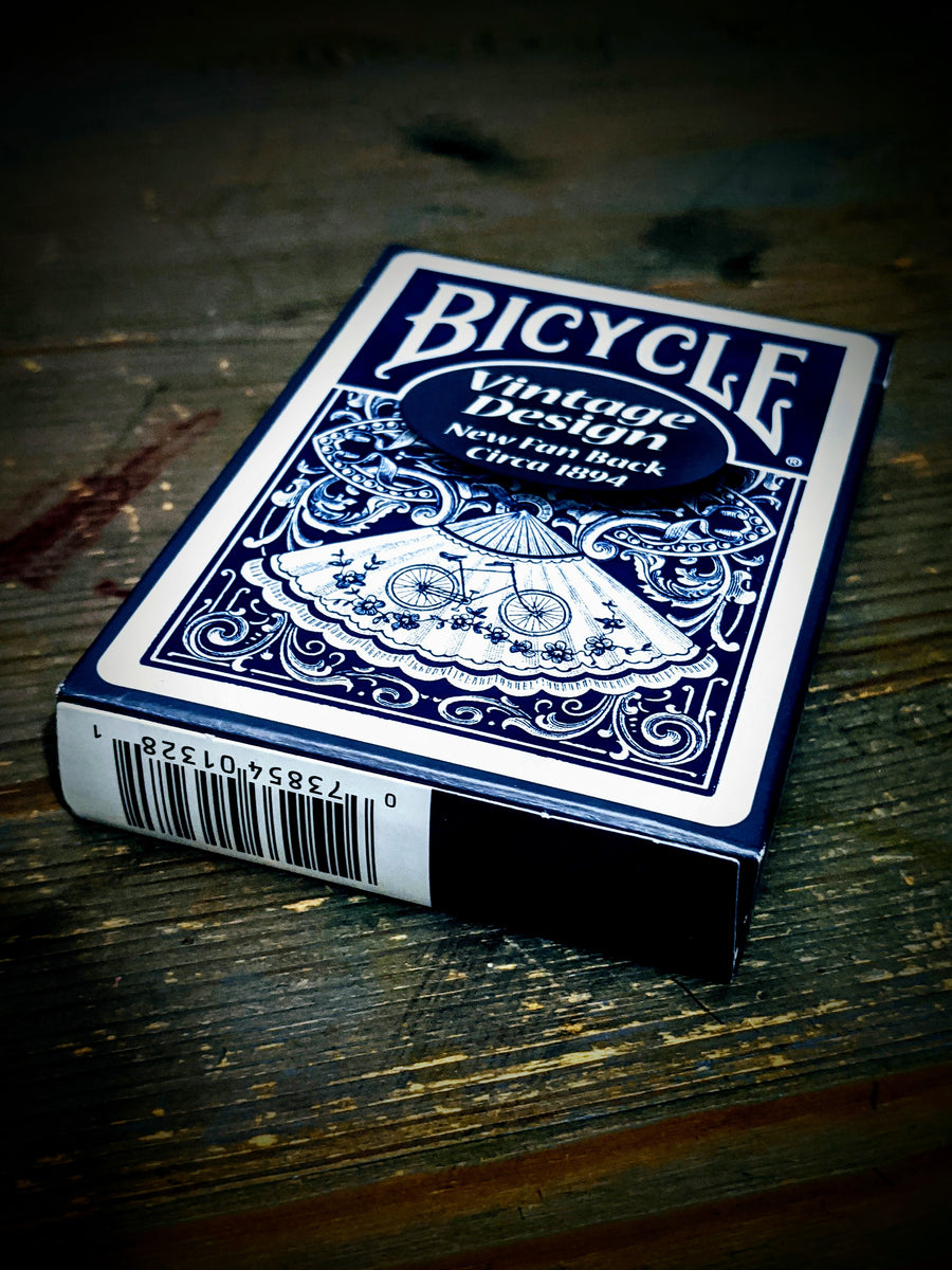 トランプ Vintage ohio Bicycle new fan back Bicycle Fan Back - Blue – RK | Decks