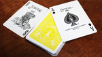 Bicycle Rider Back Playing Cards - Yellow