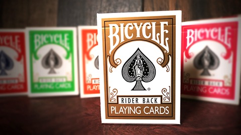 Bicycle Rider Back Playing Cards - Gold
